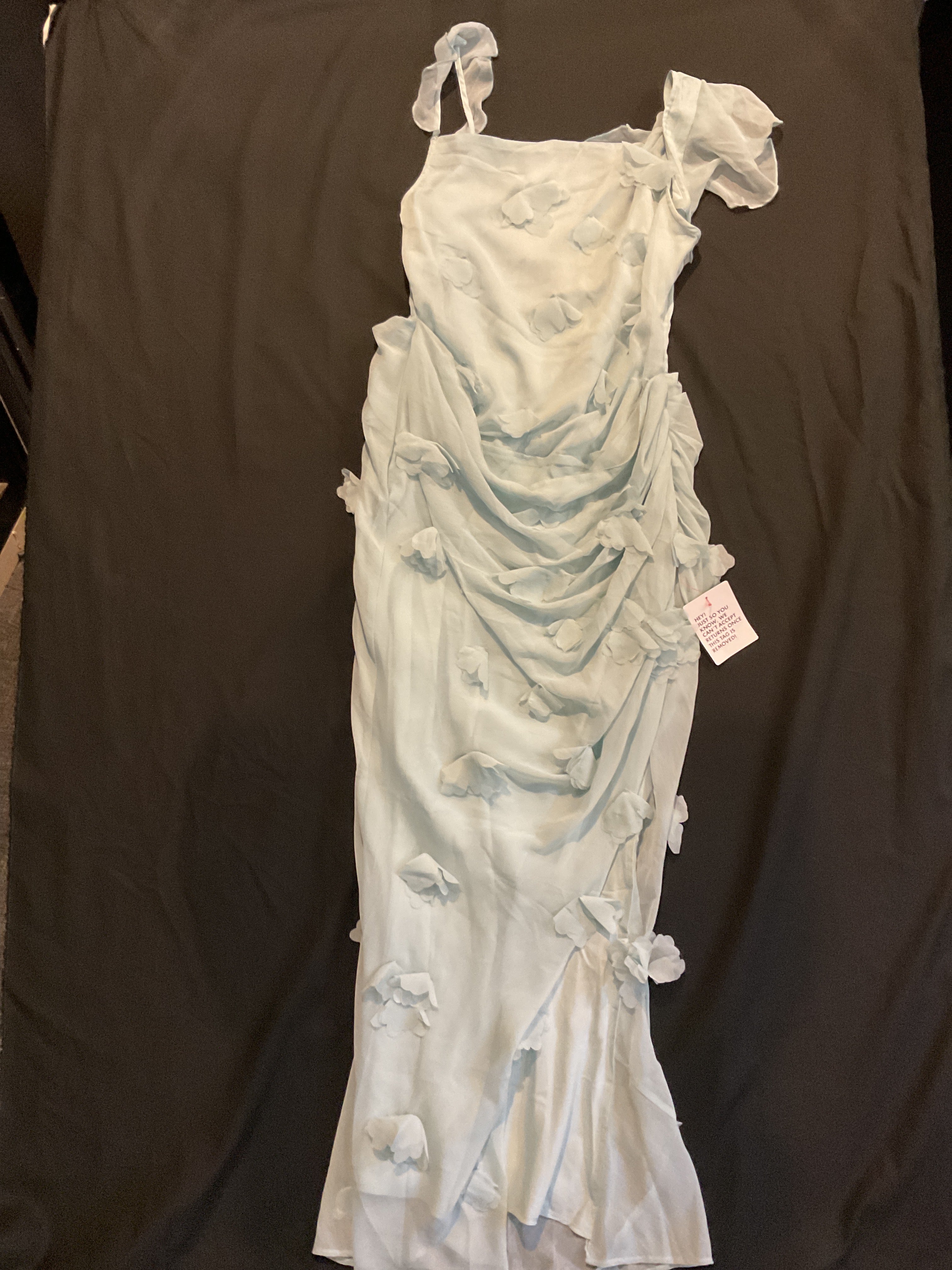 Dress Fairy Tale Blue with Flowers