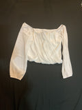 Blouse, off shoulder